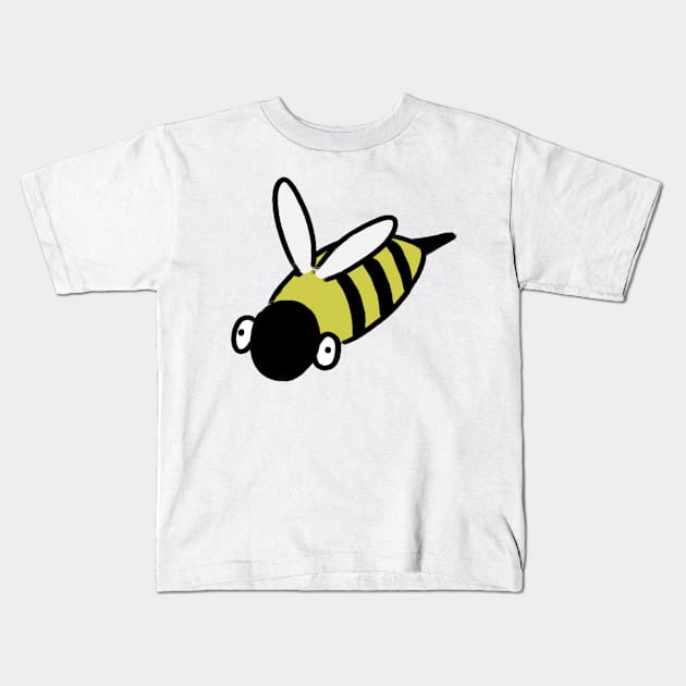 Goofy bee Kids T-Shirt by Oranges